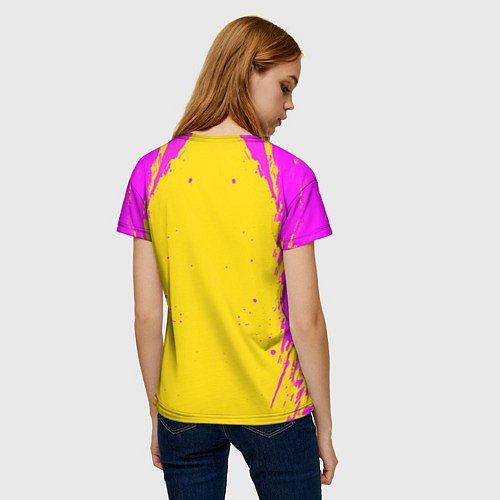 Женская футболка Летящая Джинкс / 3D-принт – фото 4
