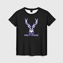 Женская футболка Deers mood