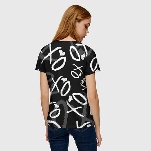 Женская футболка The Weeknd - XO / 3D-принт – фото 4
