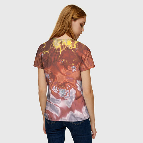 Женская футболка Коллекция Journey Обжигающее солнце 396-134-1 / 3D-принт – фото 4