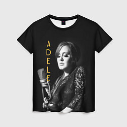 Женская футболка Певица Adele