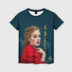 Женская футболка Portrait Adele
