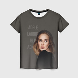 Женская футболка Взгляд Адель