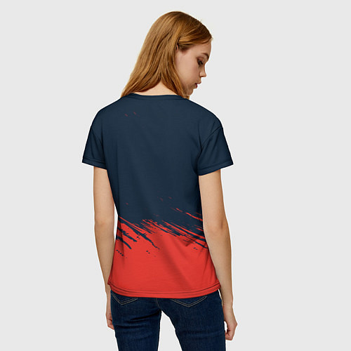 Женская футболка СУЗУКИ - Краска / 3D-принт – фото 4