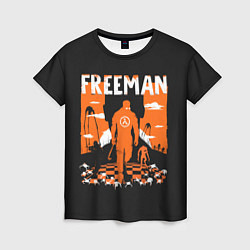 Женская футболка Walkin Freeman