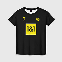 Женская футболка Haaland 9 - Borussia Dortmund