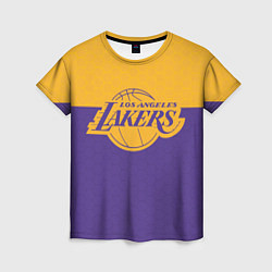 Женская футболка LAKERS LINE HEXAGON SPORT