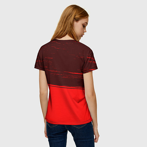 Женская футболка Lizer - Краска / 3D-принт – фото 4