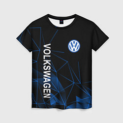 Женская футболка Volkswagen, Фольцваген Геометрия