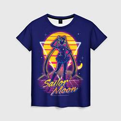 Женская футболка Сейлор Мун космос