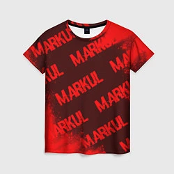 Женская футболка Markul - Краска
