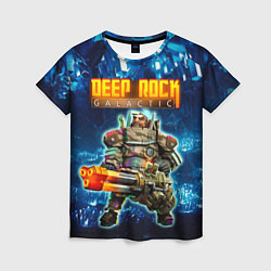 Женская футболка Deep Rock Galactic Gunner