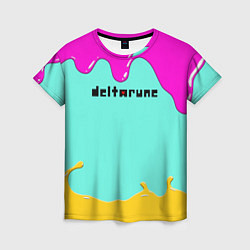 Женская футболка Deltarune - Подтёки