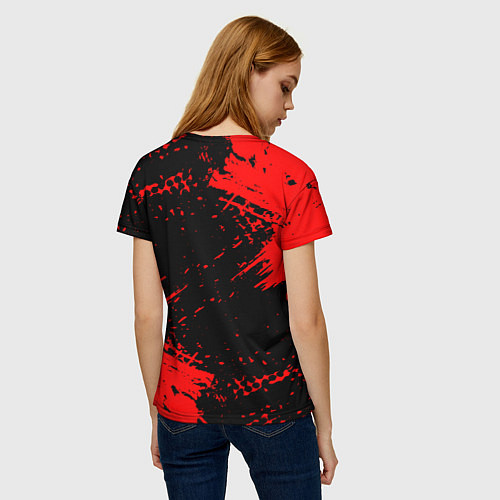 Женская футболка Darkest Dungeon - Темнейшее подземелье / 3D-принт – фото 4