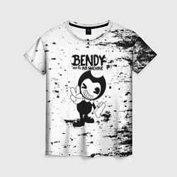 Футболка женская Bendy and the ink machine - Black & White, цвет: 3D-принт