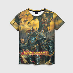Женская футболка Warhammer old battle