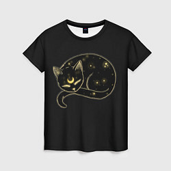 Женская футболка Космический Кот Целестиал