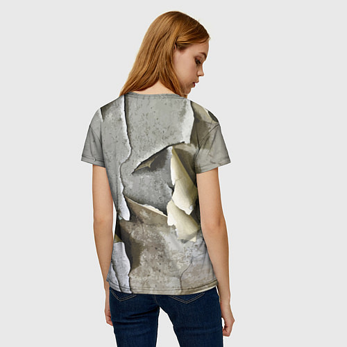 Женская футболка Underground 2057 / 3D-принт – фото 4