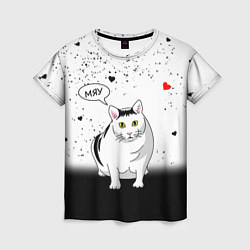 Женская футболка CAT LOVE