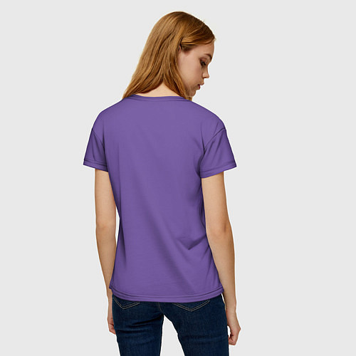 Женская футболка Тишина и Паника / 3D-принт – фото 4
