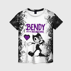 Женская футболка HEART BENDY AND THE INK MACHINE