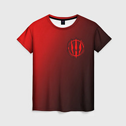 Женская футболка ВЕДЬМАК 3 - Символ в Круге