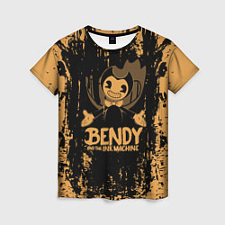 Женская футболка Bendy and the Ink Machine Бенди и чернильная машин