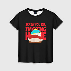 Женская футболка Южный парк Эрик Картман South Park