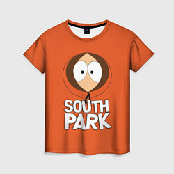 Футболка женская Южный парк Кенни South Park, цвет: 3D-принт
