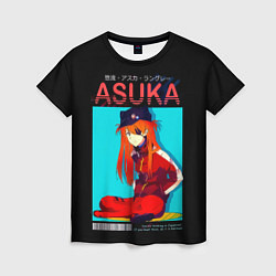 Футболка женская Asuka - Neon Genesis Evangelion, цвет: 3D-принт