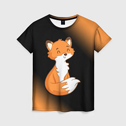Женская футболка FOX - Градиент