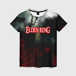 Женская футболка Elden Ring Битва души