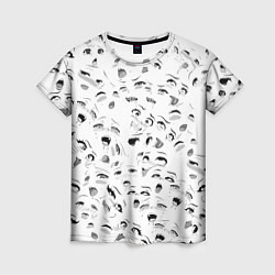 Женская футболка Ахегао без границ