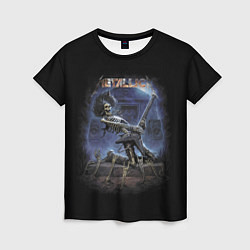 Женская футболка Metallica - thrash metal! Hard rock!