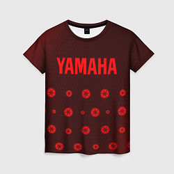 Женская футболка ЯМАХА Карбон