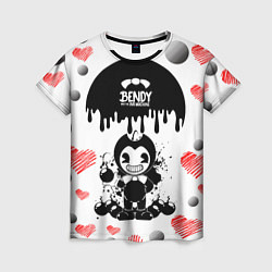 Женская футболка BOMB LOVE BENDY AND THE INK MACHINE