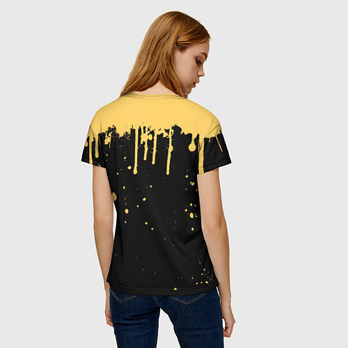 Женская футболка Bendy And The Ink Machine Игра Бенди / 3D-принт – фото 4