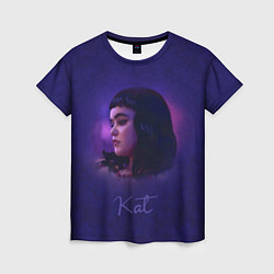 Женская футболка Kat