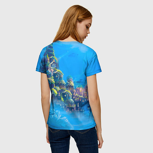 Женская футболка Grom Brawl Stars art / 3D-принт – фото 4