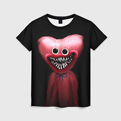 Женская футболка Horror Kissy Missy
