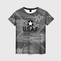 Женская футболка U S Air force