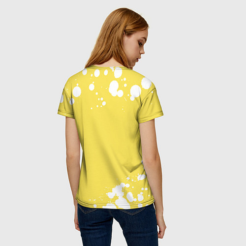 Женская футболка LALAFANFAN - ЗОНТИК Краски / 3D-принт – фото 4