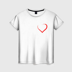 Женская футболка Сердце для тебя