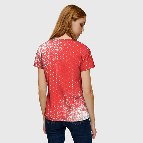 Женская футболка BUBBLE KVASS - ДОРА Арт / 3D-принт – фото 4