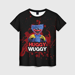 Женская футболка 3D Хаги ваги Huggy Wuggy Poppy Playtime
