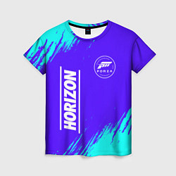 Женская футболка FORZA HORIZON Краски