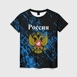 Женская футболка Россия Патриот страны
