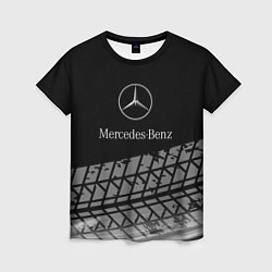 Женская футболка Mercedes-Benz шины