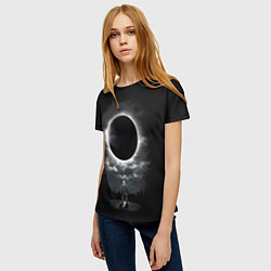 Футболка женская Затмение Eclipse, цвет: 3D-принт — фото 2