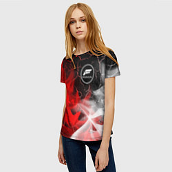 Футболка женская ФОРЗА ХОРАЙЗЕН Яркий 9, цвет: 3D-принт — фото 2